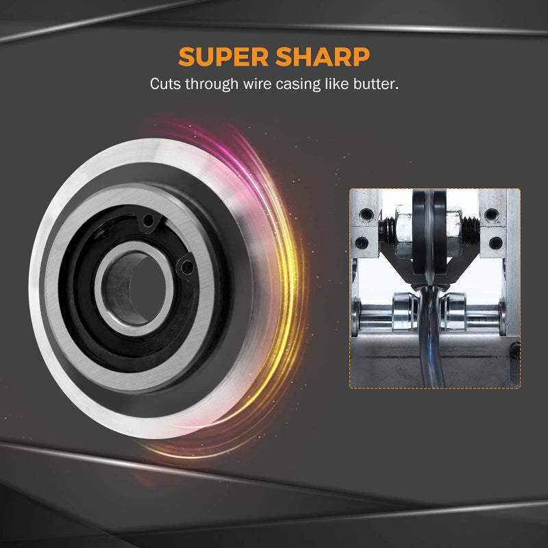 BEAMNOVA Upgraded Replacement Blade for Copper Wire Stripping Machine Powered Cable Stripper Cutters, 15mm ID. x 64mm OD., 0.58in ID. x 2.51in OD. - Image 4